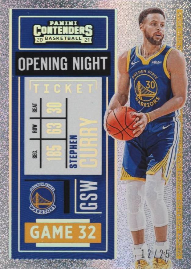 2020 Panini Contenders Stephen Curry #20 Basketball Card