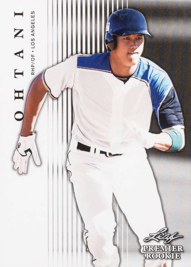 2018 Leaf Premier Rookies Shohei Ohtani #PR-05 Baseball Card