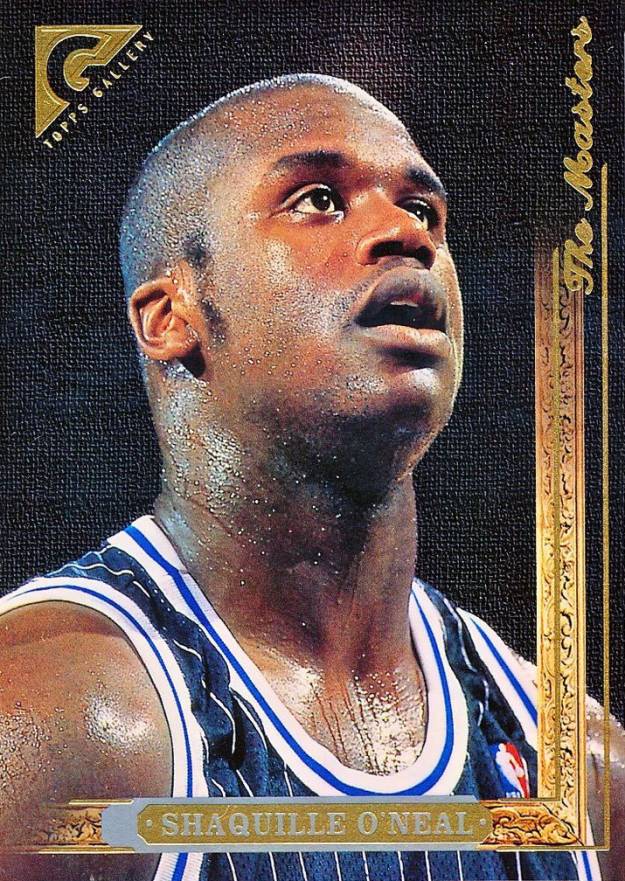 1995 Topps Gallery Shaquille O'Neal #1 Basketball Card