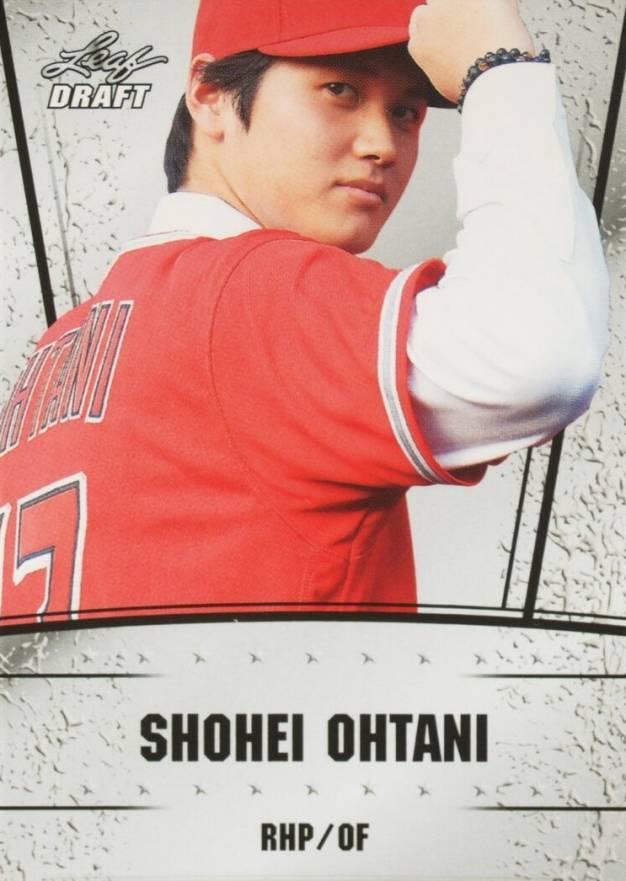 2018 Leaf Draft Ohtani Draft Silver Shohei Ohtani #DS-01 Baseball Card