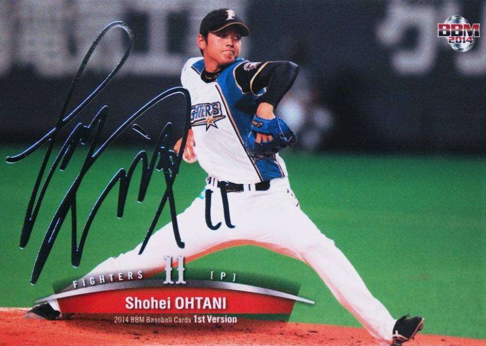 2014 BBM 1st Version Shohei Ohtani #137 Baseball Card