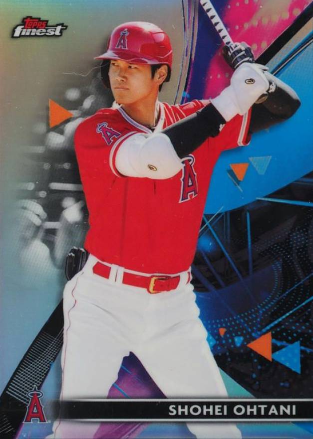 2021 Topps Finest Shohei Ohtani #54 Baseball Card