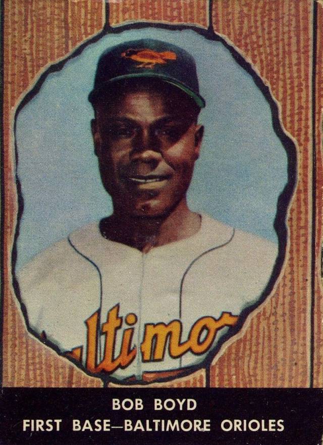 1958 Hires Root Beer Bob Boyd #75 Baseball Card