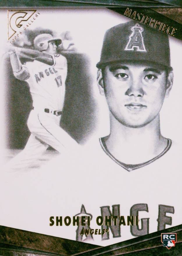 2018 Topps Gallery Masterpiece Shohei Ohtani #M-30 Baseball Card