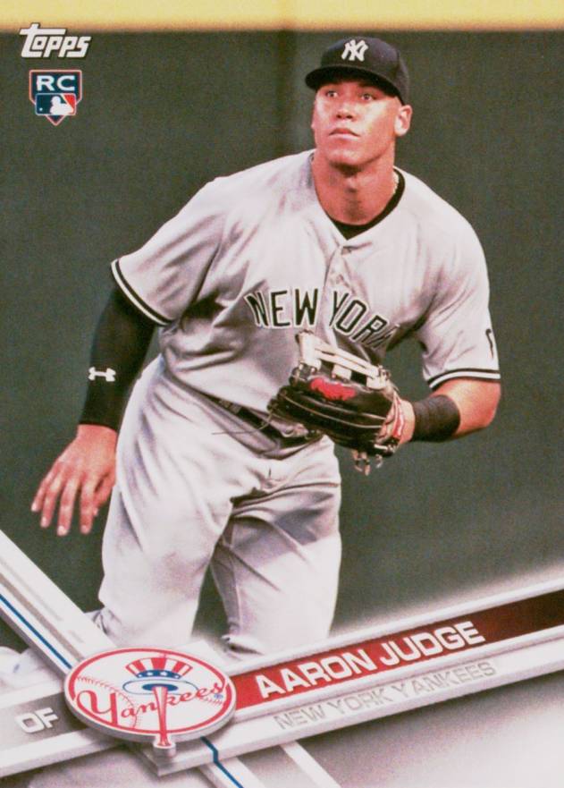 2017 Topps New York Yankees Aaron Judge #NYY-16 Baseball Card