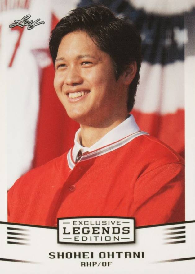 2018 Leaf Ohtani Legends Exclusive Edition Shohei Ohtani #EE-01 Baseball Card