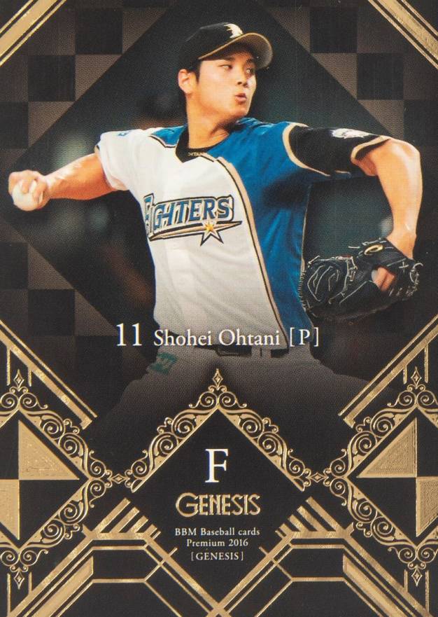 2016 BBM Genesis Shohei Ohtani #10 Baseball Card