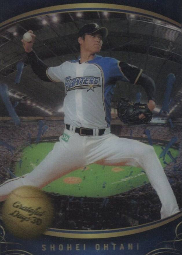 2018 BBM Grateful Days 3D Shohei Ohtani #3D1 Baseball Card