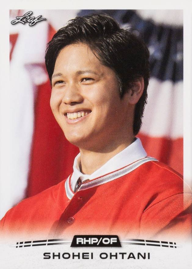 2018 Leaf Ohtani Retail Shohei Ohtani #01 Baseball Card