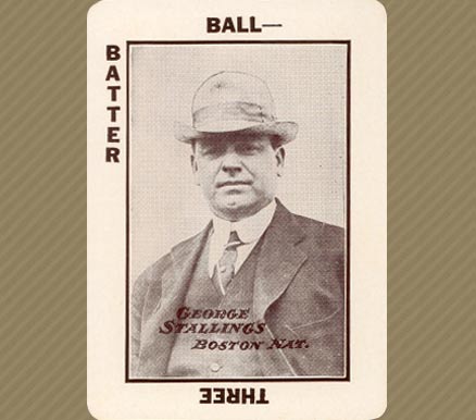 1913 Tom Barker Game George Stallings # Baseball Card