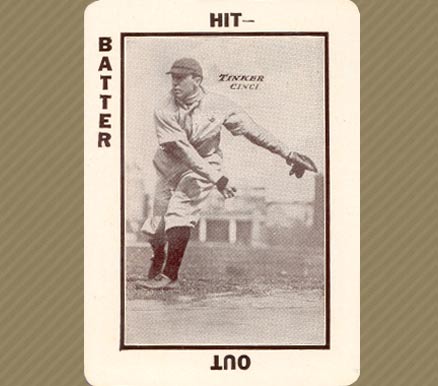 1913 Tom Barker Game Joe Tinker # Baseball Card