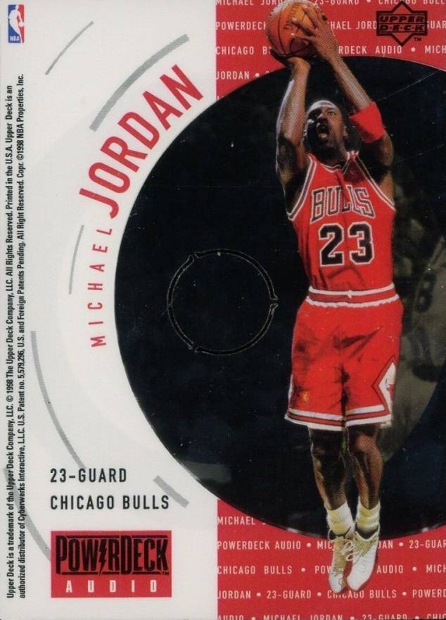 1997 Upper Deck Michael Jordan # Basketball Card