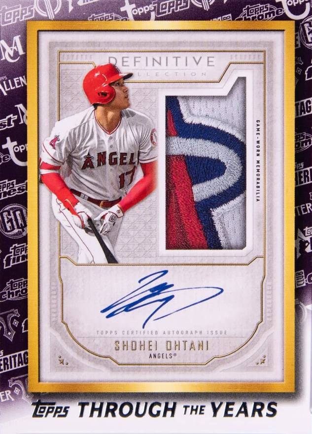 2021 Topps Through the Years Shohei Ohtani #17 Baseball Card