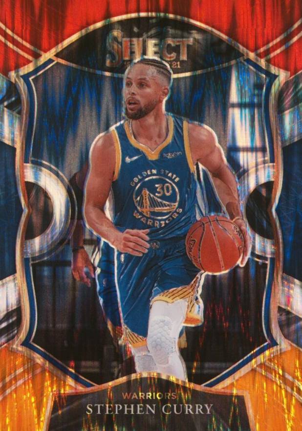 2020 Panini Select Stephen Curry #57 Basketball Card