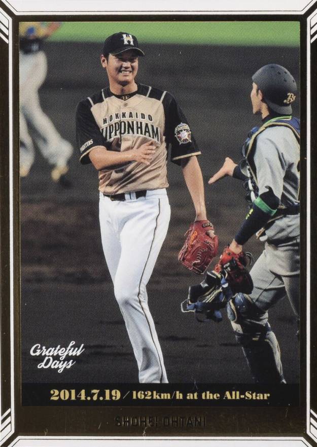 2018 BBM Grateful Days Shohei Ohtani #06 Baseball Card