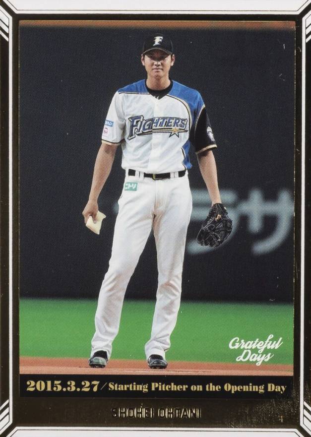 2018 BBM Grateful Days Shohei Ohtani #08 Baseball Card