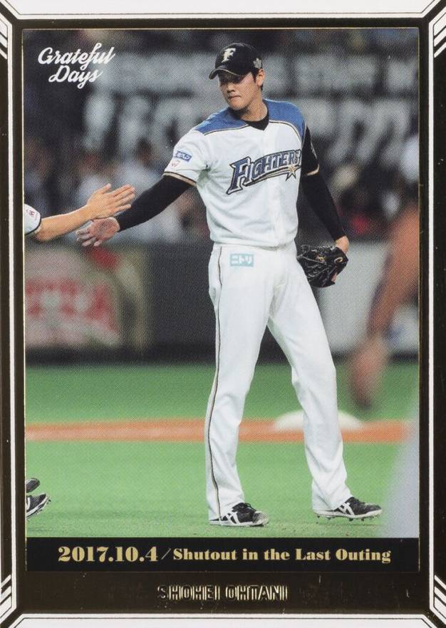 2018 BBM Grateful Days Shohei Ohtani #15 Baseball Card