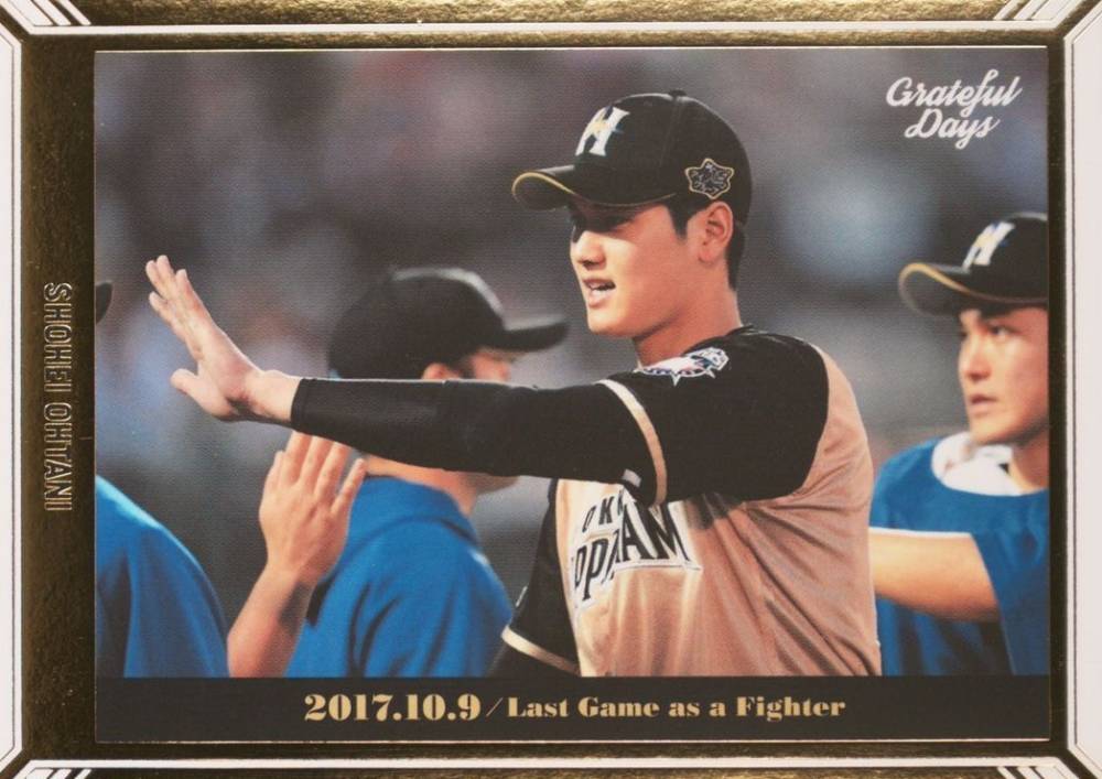 2018 BBM Grateful Days Shohei Ohtani #16 Baseball Card