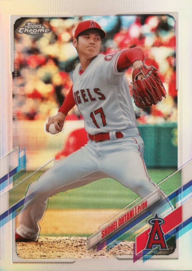 2021 Topps Chrome Shohei Ohtani #159 Baseball Card