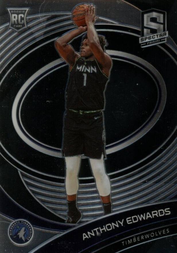 2020 Panini Spectra Anthony Edwards #101 Basketball Card