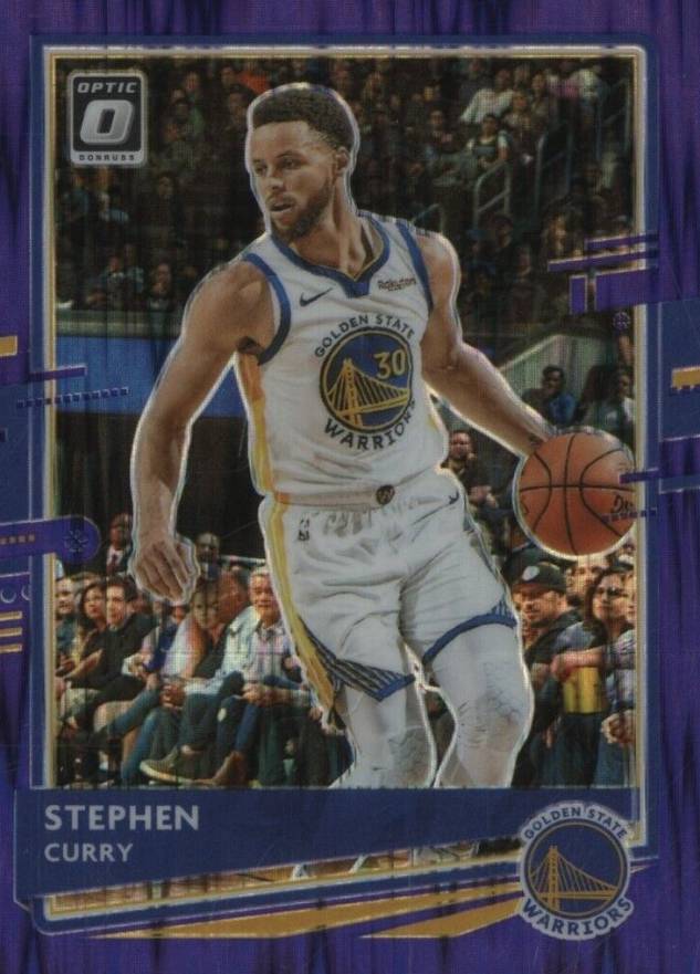 2020 Panini Donruss Optic Stephen Curry #17 Basketball Card