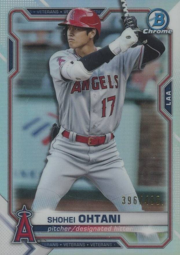 2021 Bowman Chrome Shohei Ohtani #27 Baseball Card