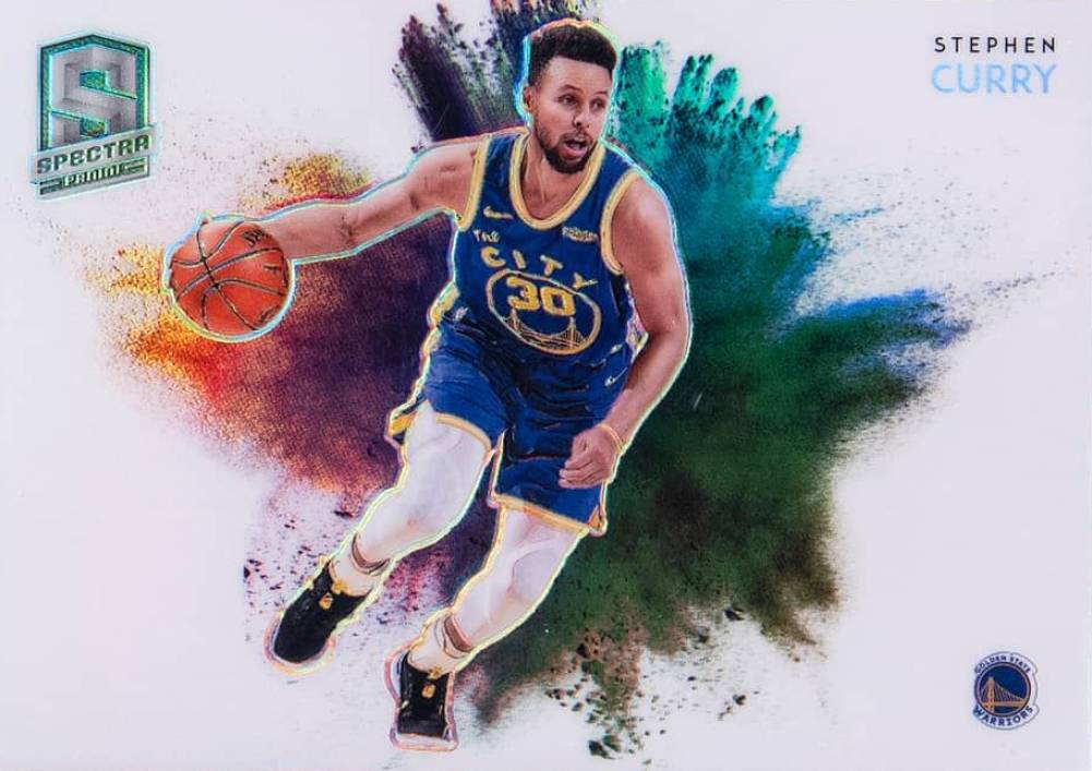 2020 Panini Spectra Color Blast Stephen Curry #2 Basketball Card