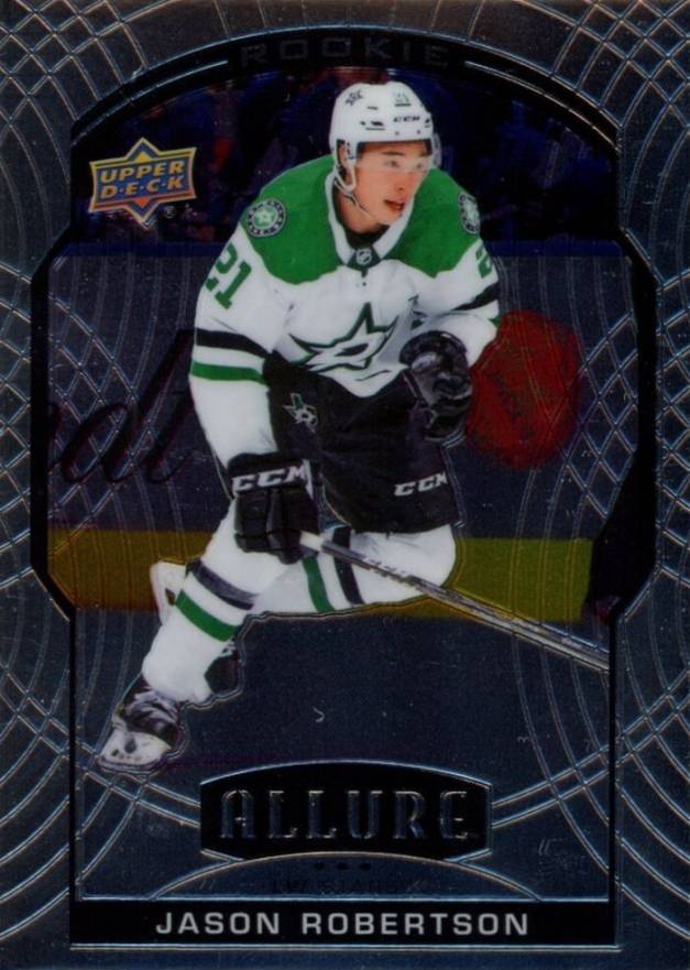 2020 Upper Deck Allure Jason Robertson #82 Hockey Card