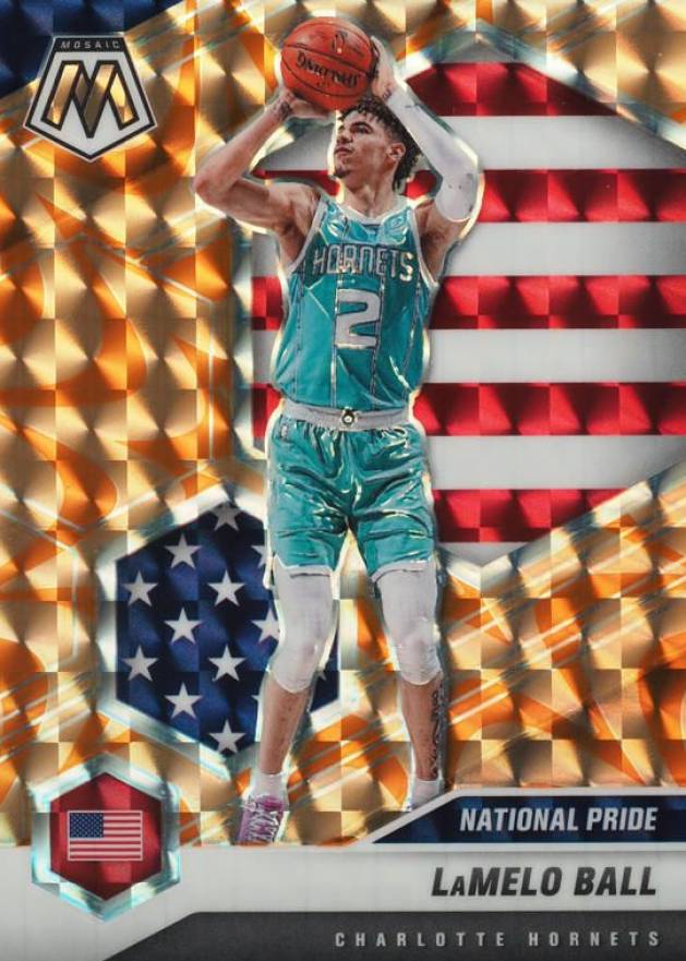 2020  Panini Mosaic LaMelo Ball #257 Basketball Card