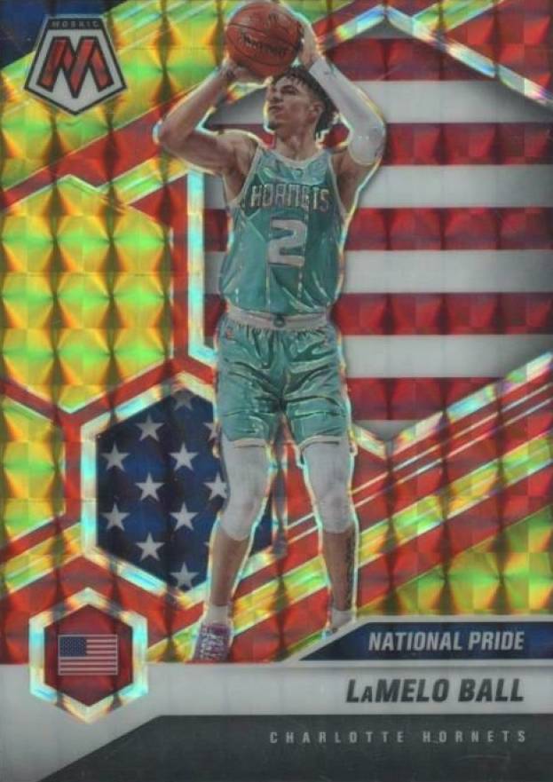 2020  Panini Mosaic LaMelo Ball #257 Basketball Card