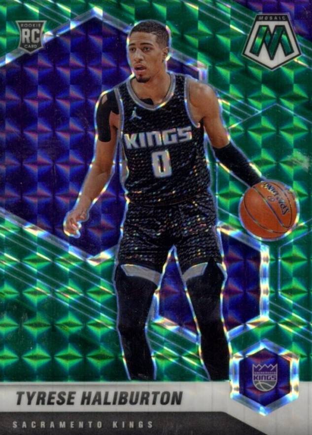 2020  Panini Mosaic Tyrese Haliburton #204 Basketball Card