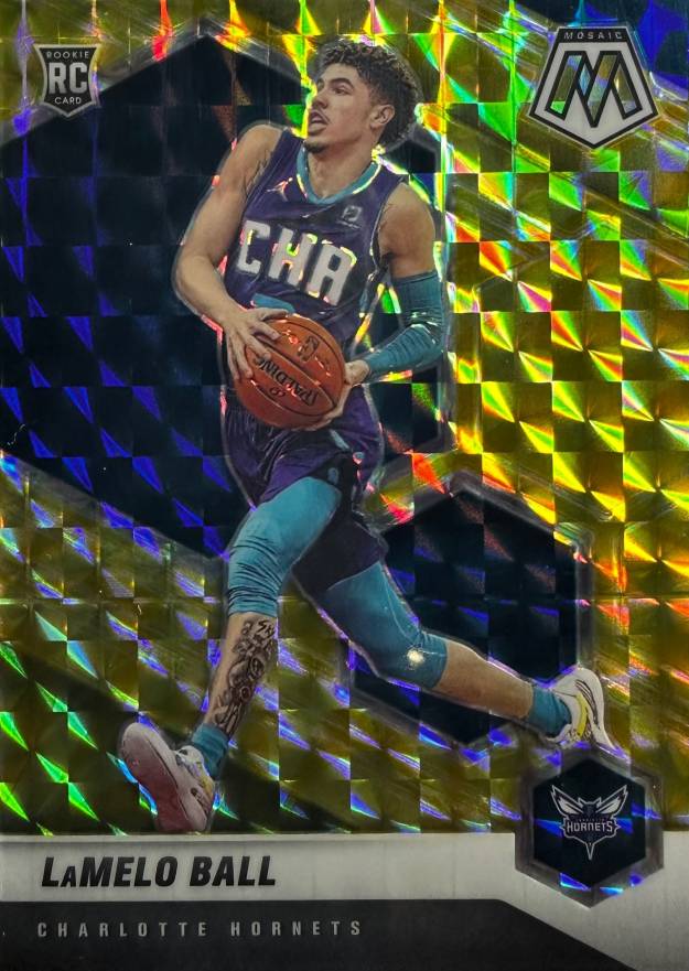 2020  Panini Mosaic LaMelo Ball #202 Basketball Card