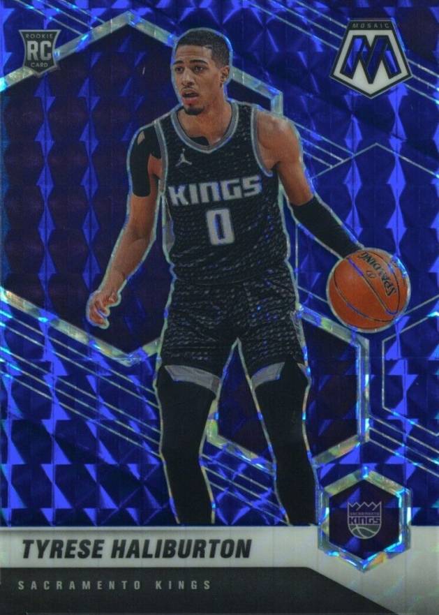 2020  Panini Mosaic Tyrese Haliburton #204 Basketball Card