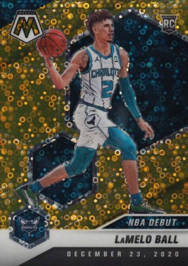 2020  Panini Mosaic LaMelo Ball #262 Basketball Card