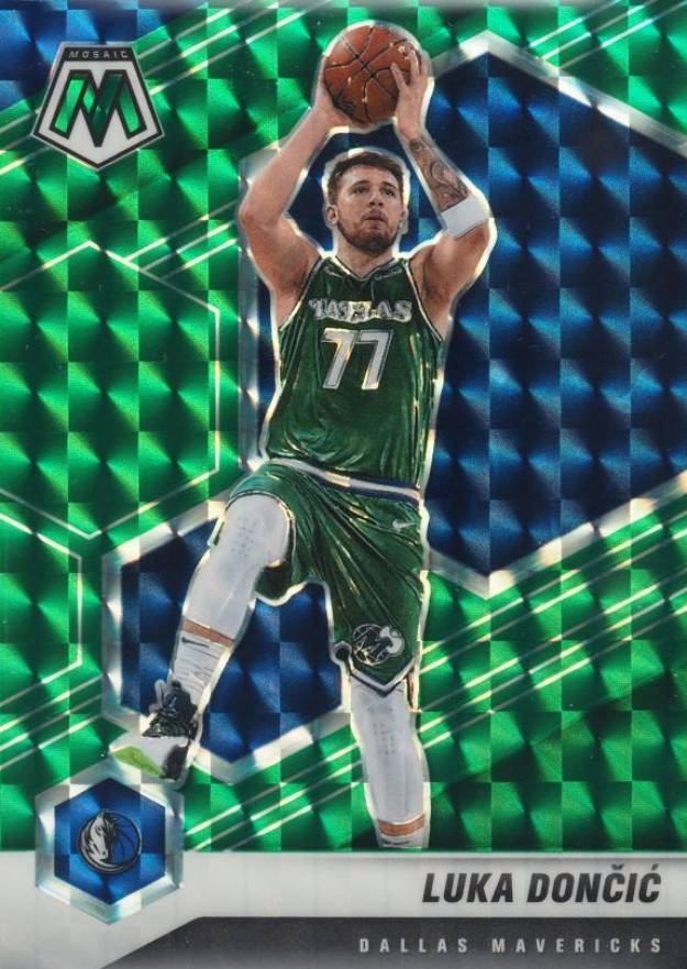 2020  Panini Mosaic Luka Doncic #47 Basketball Card