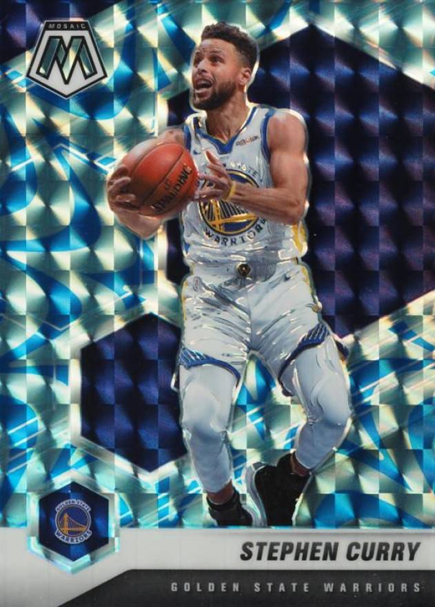 2020  Panini Mosaic Stephen Curry #175 Basketball Card