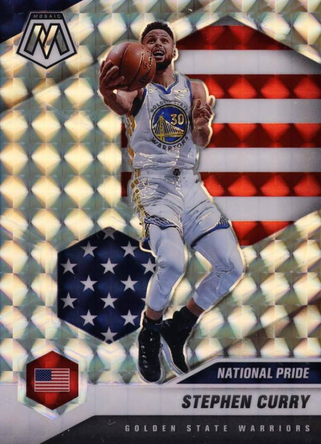 2020  Panini Mosaic Stephen Curry #249 Basketball Card