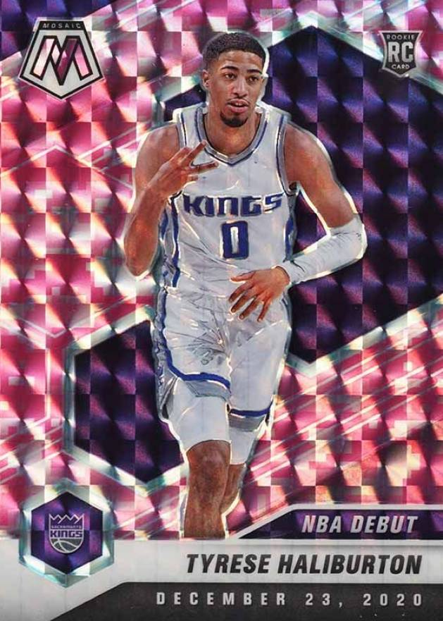 2020  Panini Mosaic Tyrese Haliburton #264 Basketball Card