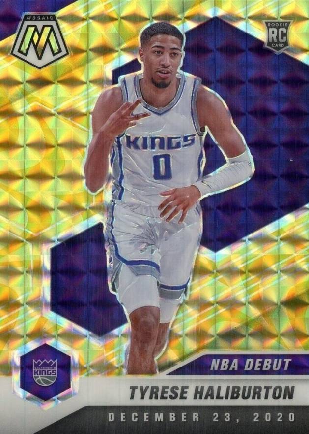 2020  Panini Mosaic Tyrese Haliburton #264 Basketball Card