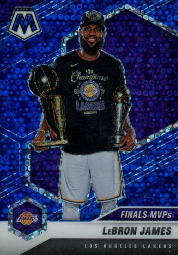 2020  Panini Mosaic LeBron James #297 Basketball Card