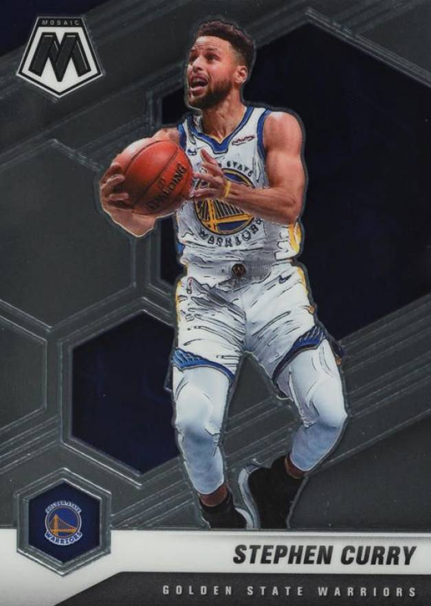 2020  Panini Mosaic Stephen Curry #175 Basketball Card