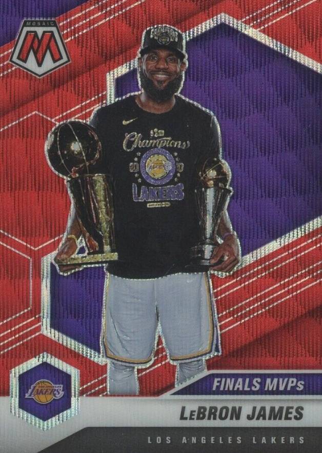 2020  Panini Mosaic LeBron James #297 Basketball Card