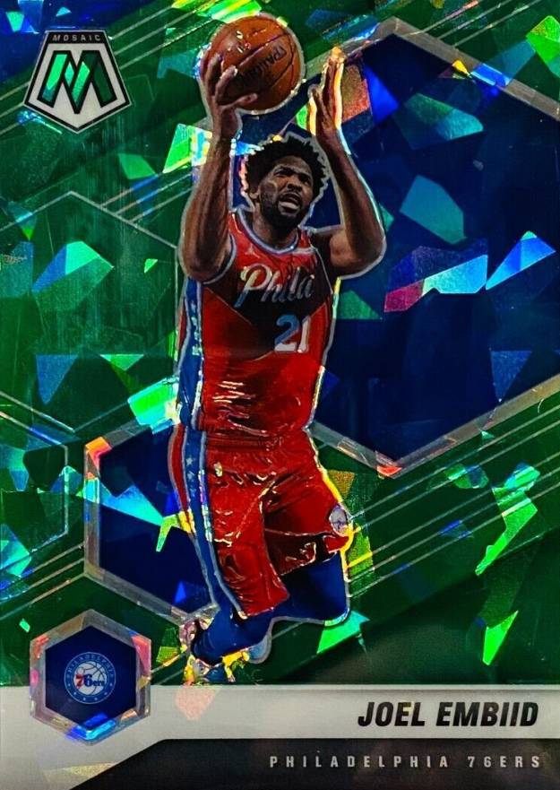 2020  Panini Mosaic Joel Embiid #164 Basketball Card