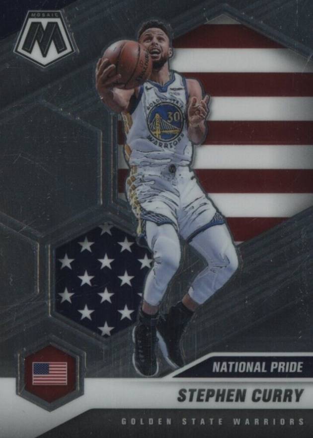 2020  Panini Mosaic Stephen Curry #249 Basketball Card