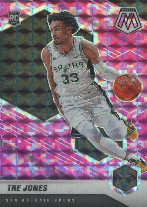 2020  Panini Mosaic Tre Jones #243 Basketball Card