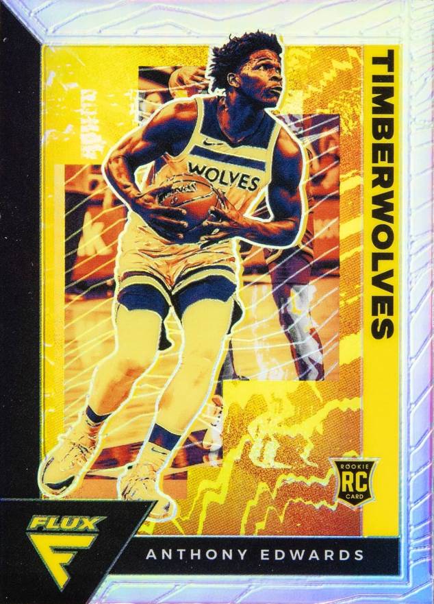 2020 Panini Flux Anthony Edwards #202 Basketball Card