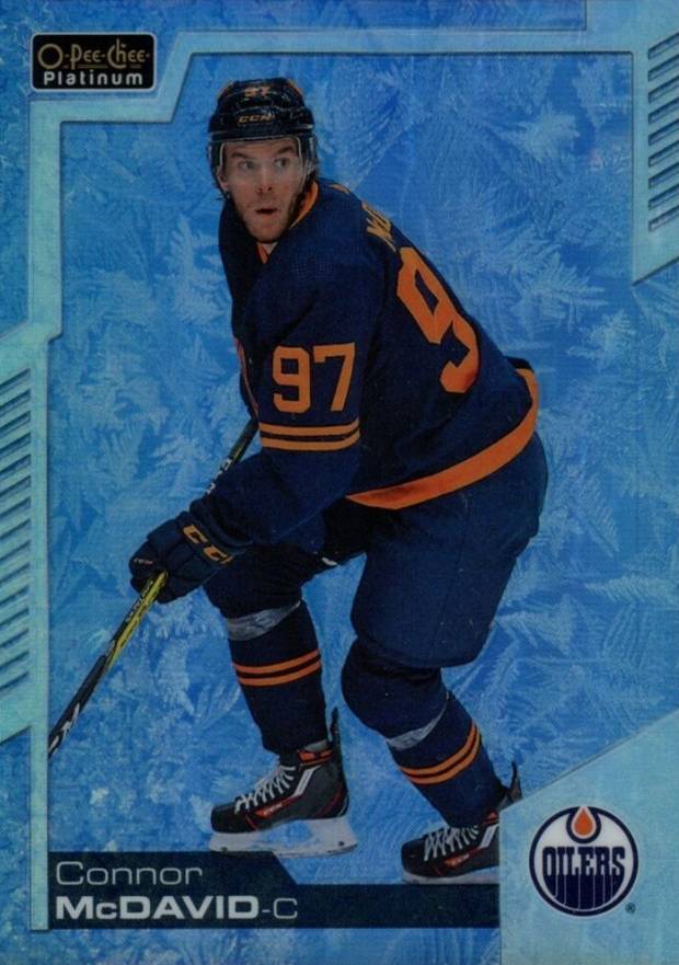 2020 O-Pee-Chee Platinum Connor McDavid #1 Hockey Card