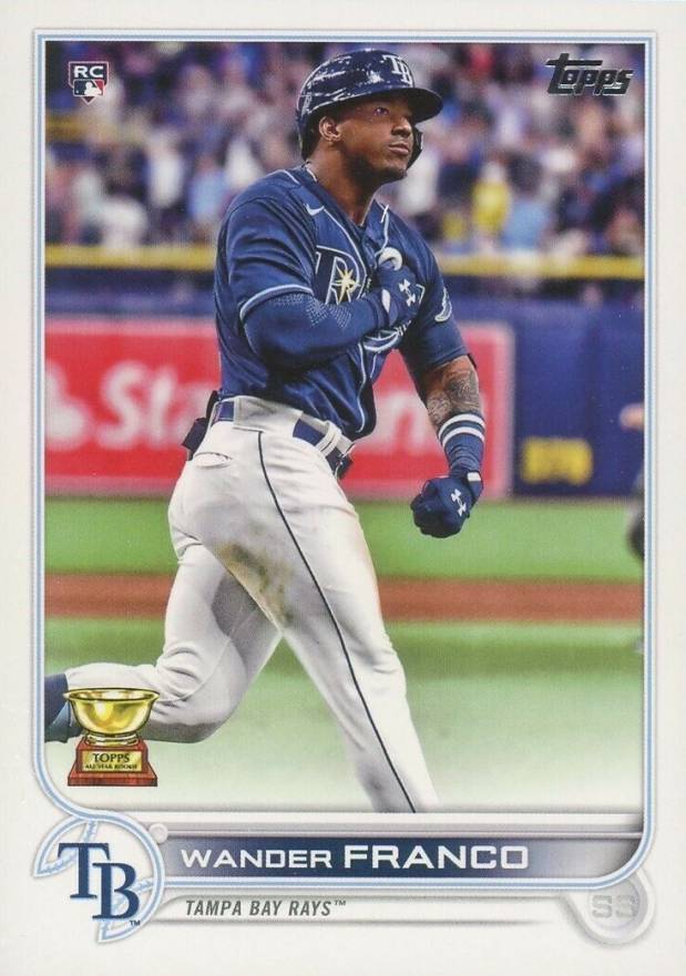 2022 Topps Wander Franco #215 Baseball Card