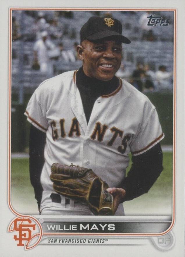 2022 Topps Willie Mays #103 Baseball Card