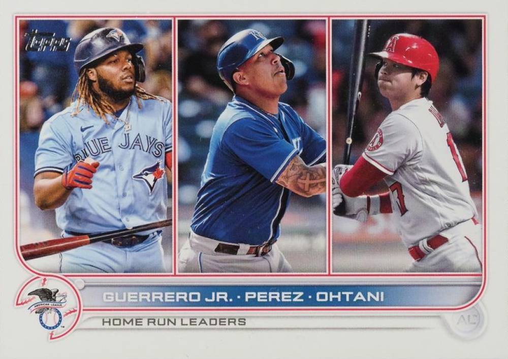 2022 Topps Salvador Perez/Shohei Ohtani/Vladimir Guerrero Jr. #48 Baseball Card